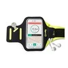 Dėklas CELLY ARMBAND UP TO 6.2" Juodas/Geltonas