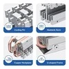 Graugear Pilkas Heatpipe Heatsink for M.2 2280 SSD