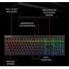 Cherry MX 2.0S RGB klaviatūra USB QWERTZ vokiškai balta