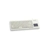 Avision CHERRY XS jutiklinė klaviatūra universali, USB, QWERTY, JAV anglų, pilka