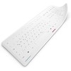 Klaviatūra Cherry Slipcover STREAM PROTECT MEMBRANE [DE] baltas 105 Tasten