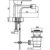 Bidet baterija Valvex
