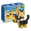 Clicformers Klocki Clics toys Clics Juodi ir geltoni draugai 74el (806003)