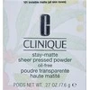 Clinique Stay Matte permatoma presuota pudra 01 Stay Buff 7,, 6 g