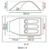Coleman Darwin 3 Plus dome tent