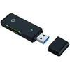 Skaitytuvas Conceptronic CONCEPTRONIC SD+MicroSD Card Reader USB 3.0 juodas
