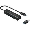 HUB USB Conceptronic CONTROLRONIC USB- Hub 3 - > 4x3,0 + TypeC A o.Netzt. sw