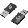 Adapteris AV Conceptronic Conceptronic DONN10G lyties keitiklis / kabeliai USB A USB C Juodas