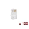 LANBERG PLU-5000 kištukas RJ-45 UTP CAT5E 8P8C 100PCS