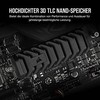 Corsair SSD MP600 PRO XT 1000 GB SSD form factor M.2 2280 SSD sąsaja PCIe Gen 4.0 x4 Rašymo greitis 5800 MB/s Skaitymo greitis 7100 MB/s