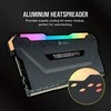 RAM Corsair Vengeance RGB Pro Juodas 16GB Kit (2x8GB) DDR4-2933 CL16 DIMM atmintis, optimizuota AMD