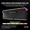 RAM Corsair Vengeance RGB RS Juodas 64GB Kit (2x32GB) DDR4-3600 CL18 DIMM atmintis