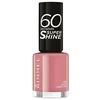 Rimmel London 60 Seconds Super Shine Nagų lakas Moterims 8 ml, 405 Rose Libertine