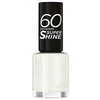 Rimmel London 60 Seconds Super Shine Nagų lakas Moterims 8 ml, 703 White Hot Love