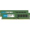 64 GB (2x32 GB) „Crucial DDR4-3200 CL22 UDIMM Dual Rank RAM Atmintis Kit“