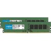 16 GB (2 x 8 GB) „Crucial DDR4-3200 CL22 UDIMM Single Rank RAM Atmintis Kit“
