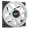 Cryorig Crona X PWM korpuso ventiliatorius, ARGB – 120mm, baltos spalvos