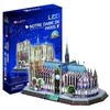 Puzzle 3D dėlionė CubicFun Notre Dame De Paris (su LED apšvietimu) 149 d.