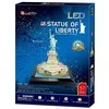 CUBICFUN 3D dėlionė „Laisvės statula“ (LED)