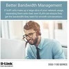 Šakotuvas D-Link DGS-1100-24V2 tinklo komutatorius Valdomas Gigabit Ethernet (10/100/1000) Juoda 1U