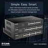 Šakotuvas D-LINK Easy Smart 16 jungtys Gigabit Switch
