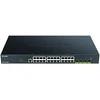 Šakotuvas D-LINK 28-Port Smart Managed PoE+ Gigabit Switch 4x 10G dlink žalias 3.0 24x 10/100/1000Mbit/s TP RJ-45 PoE prievadas 802.3at