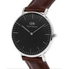 Laikrodis DANIEL WELLINGTON DW00100143. Kvarcas, Juoda Spalva. Moteris.