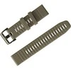 Išmaniojo laikrodžio Garmin greitai atsegamas, silikoninis dirželis, Rudos spalvos, 22mm