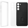 Dėklas MS916CBE Frame Cover Samsung Galaxy S23 Plus, Juodas