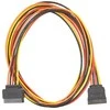 DELOCK 60133 Delock maitinimo kabelis SATA 15 kontaktų kištukas > SATA 15 Pin moteriškas prailginimas 100 cm