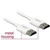 Delock 85139 - 4.5 m - HDMI Type A (Standard) - HDMI Type A (Standard) - 3840 x 2160 pikselių - 3D - Baltas