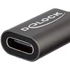 Delock Adapteris USB 2.0 Micro-B vyriai su USB Type-C™ 2.0 moterišku antracitu