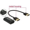 Adapteris AV Delock HDMI - D-Sub (VGA) juoda (65667)
