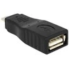DELOCK USB Micro B adapteris > Visiškai padengtas USB 2.0 moteriškas OTG
