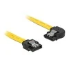 DELOCK Cable SATA 6Gb/s 70cm kairysis/tiesus metalinis