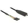 DELOCK Konverter USB/C 2.0 St > LVTTL 3.3V 6Pin 2.0m