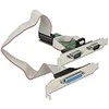Kontrolierius Delock PCIE 2,0 x1 - 2x RS- 232 DB9 + 1x LPT DB25 (89556)