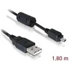 DELOCK kabelis Kamera Nikon 8 kontaktų USB UC-E6