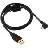 DELOCK kabelis USB micro-B St/ USB-A St 100cm 90 Grad