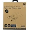 DELTACO Aktyvus HDMI kabelis, 4K, Ultra HD, HDMI Type A ha, 15m, juodas / HDMI-1150