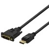 Kabelis DELTACO DisplayPort į DVI-D, Full HD 60Hz, 3m, juodas / DP-2030