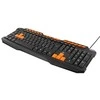 Klaviatūra DELTACO GAMING UK, USB, juoda / GAM-024UK
