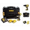 Dewalt 18V XR Kompaktiškas bešepetėlinis smūginis suktuvas-gręžtuvas DCD709D2T-QW