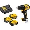 Suktuvas-gręžtuvas DeWalt DCD708P3T-QW; 18 V; 3x5,0 Ah akum.