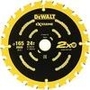 Pjovimo diskas medienai DeWalt; 165x1,65x20,0 mm; Z24; 18°