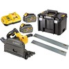 Akumuliatorinis diskinis pjūklas DeWALT DCS520T2R