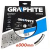 Graphite Grafito segmentuotas deimantinis diskas 350x25,4 mm 57H614