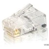 Equip 121140 laido jungtis RJ-45 (8P8C) Permatomas