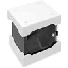 Digitus | Wall Mounting Cabinet | DN-10-06U-B | IP protection class: IP20; Front door: Glass door, single opening; Cabinet type: Wall mounting cabinet; Gylis: 300 mm; Load capacity: 30 kg | Juodas