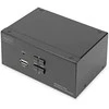 Digitus | KVM Switch, 2-Port, Dual Ekranas, 4K, DisplayPort | DS-12862